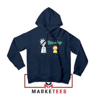 Sociopath Rick Sanchez Navy Blue Hoodie