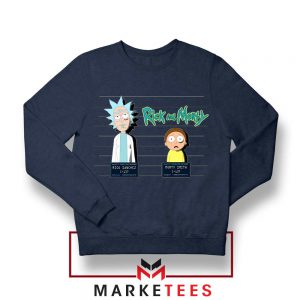 Sociopath Rick Sanchez Navy Blue Sweatshirt