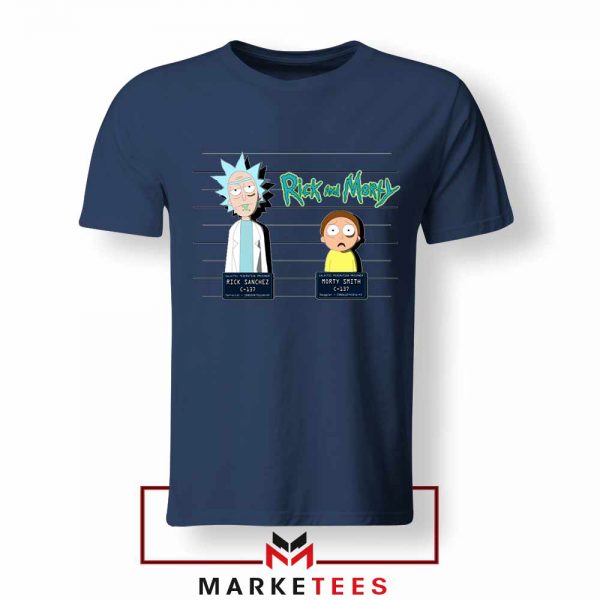 Sociopath Rick Sanchez Navy Blue Tshirt