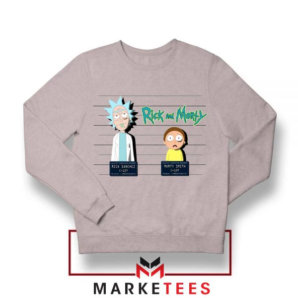 Sociopath Rick Sanchez Sport Grey Sweatshirt