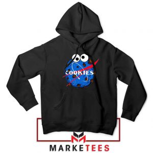 Space Cookies Funny Black Hoodie