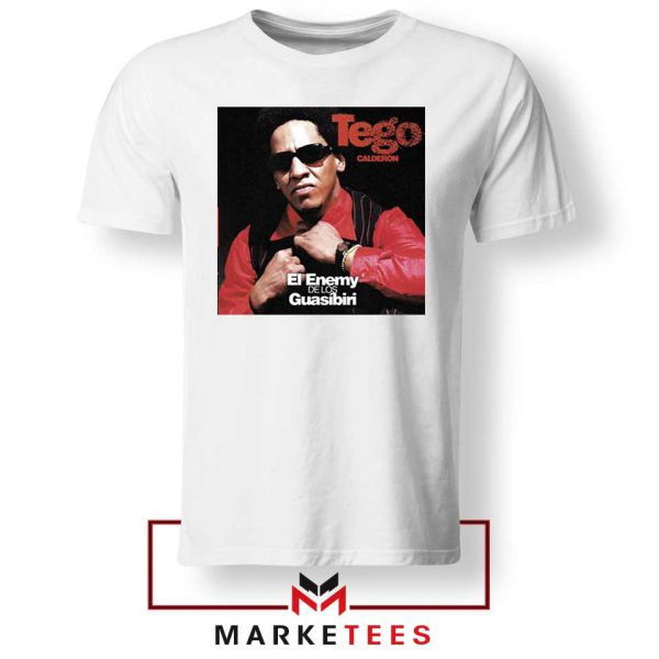 Tego Calderon First Album White Tshirt