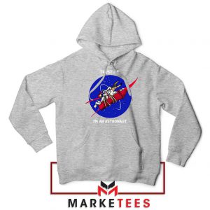 Trust Me I am An Astronaut Sport Grey Hoodie