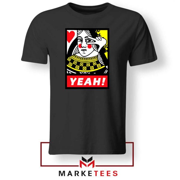 Yeah Poker Queen Design Tee