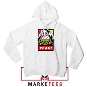 Yeah Poker Queen Design White Jacket