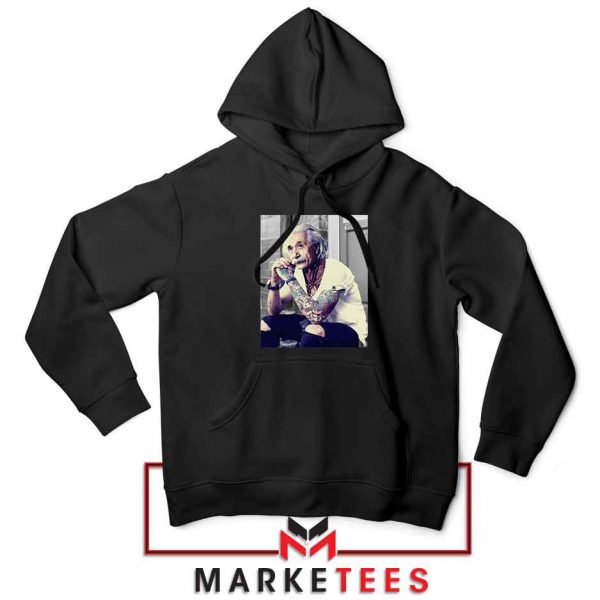 Albert Einstein Tattoo Hoodie