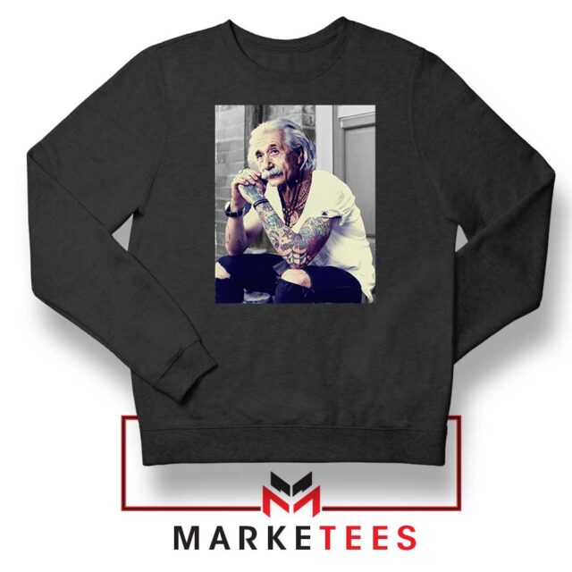 Best 2 Albert Einstein Tattoo Sweatshirt The Equation