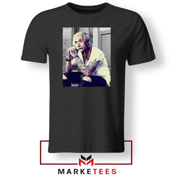 Albert Einstein Tattoo Tshirt