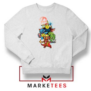 Avengers Pokemon Superhero Sweatshirt