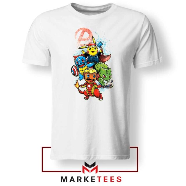 Avengers x Pokémon Parody T-Shirt