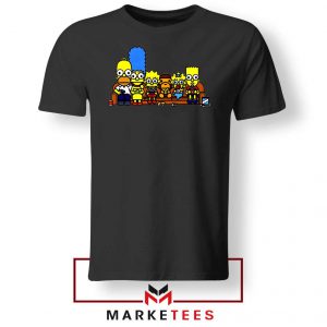 Baby Milo Simpson Family Black Tshirt