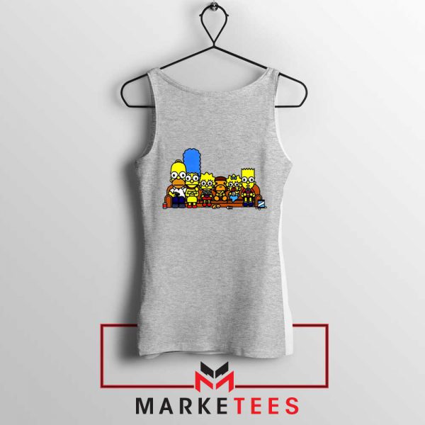 Baby Milo Simpson Family Grey Tank Top