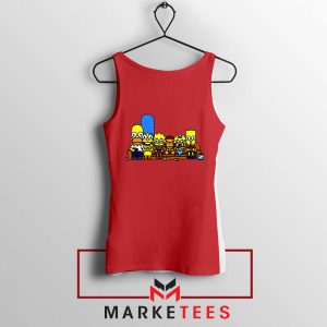 Baby Milo Simpson Family Red Tank Top