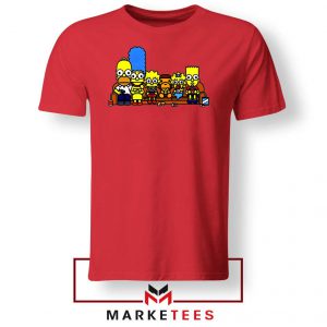 Baby Milo Simpson Family Red Tshirt