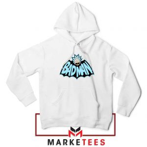 Bad Man Logo Rick and Morty White Jacket