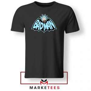 Batman Logo Rick and Morty Tee