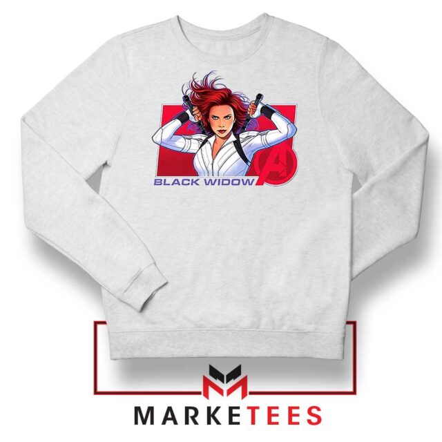 Black Widow Ready Crew Sweater