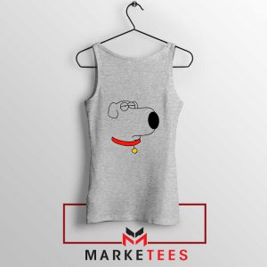 Brian Griffin Face Sport Grey Tank Top