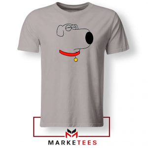 Brian Griffin Face Sport Grey Tee