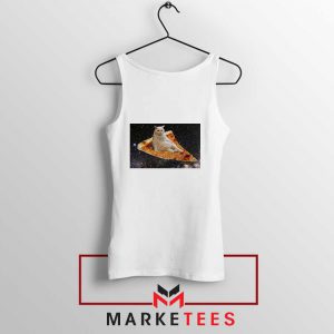 Cat Pizza Funny Design Tank Top