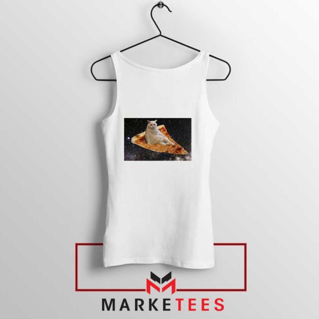 Cat Pizza Lovers Funny Tank Top