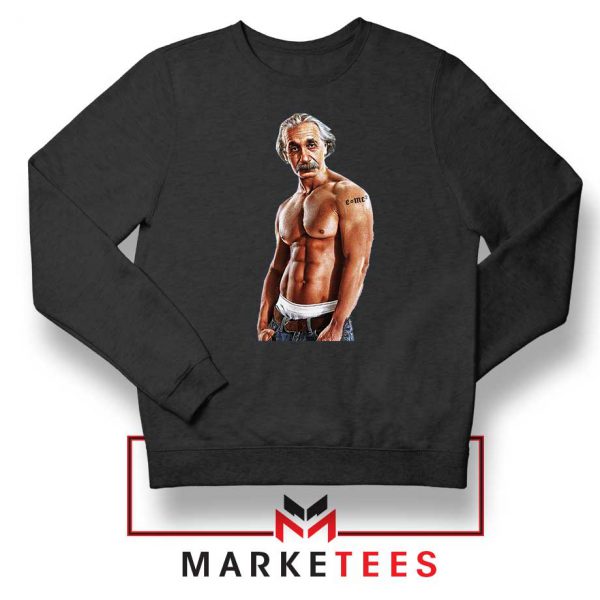 Einstein Equation Mass Tattoo Black Sweater