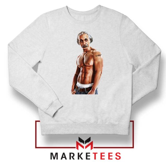 Tattooed Einstein E=mc2 Funny Science Graphic Tee
