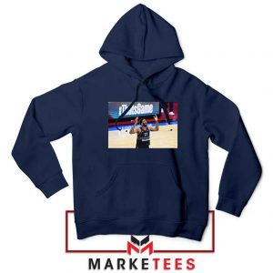 Embiid The 76ers Design Navy Jacket