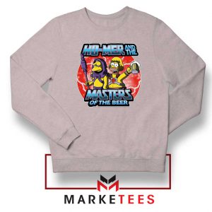 Homer Master Of The Beer Sport Grey Sweater