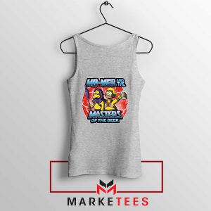 Homer Master Of The Beer Sport Grey Tank Top