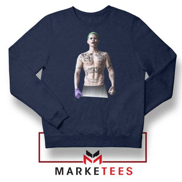 Joker Tough Guy Film Navy Blue Sweater