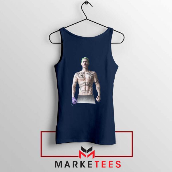 Joker Tough Guy Film Navy Blue Tank Top