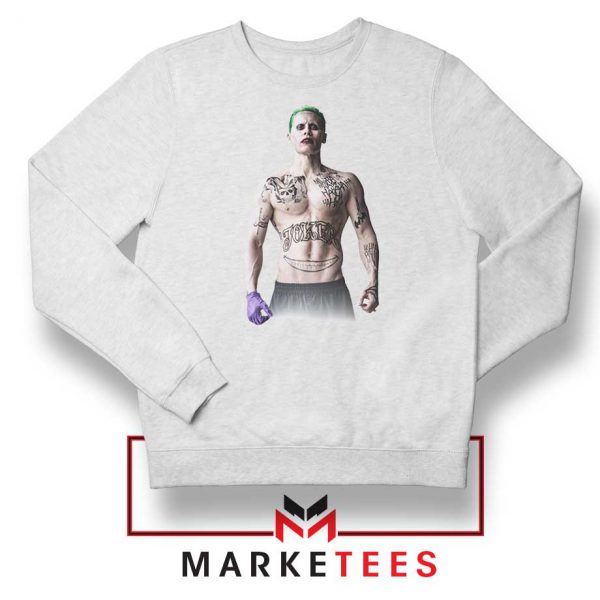 Joker Tough Guy Film White Sweater