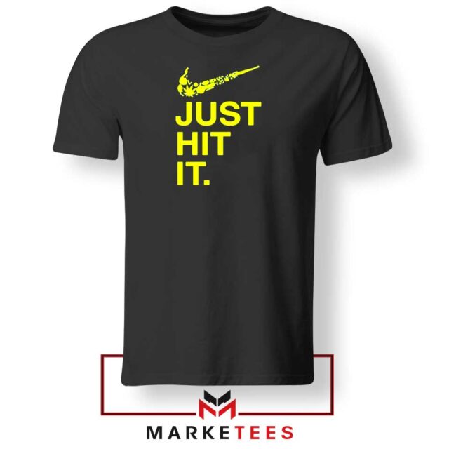 Buy Just Hit It Logo Parody Graphic Tshirt Social Invitation- Special
