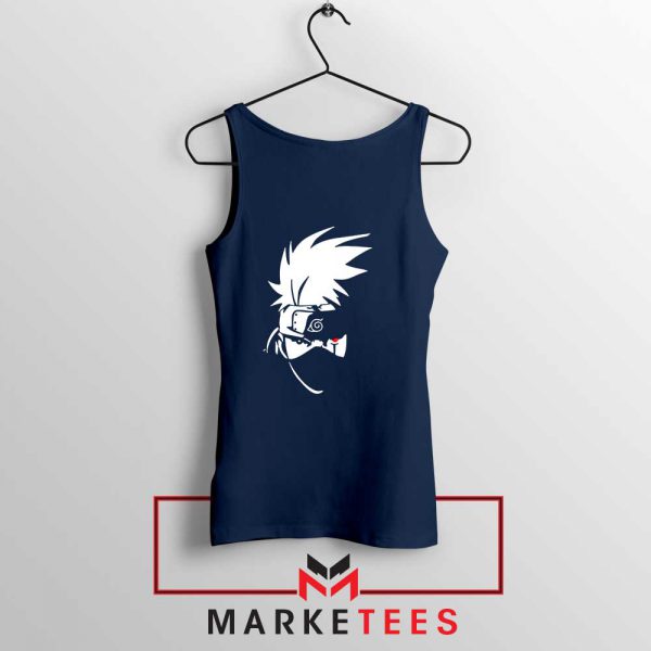 Kakashi Hatake Ninja Navy Tank Top