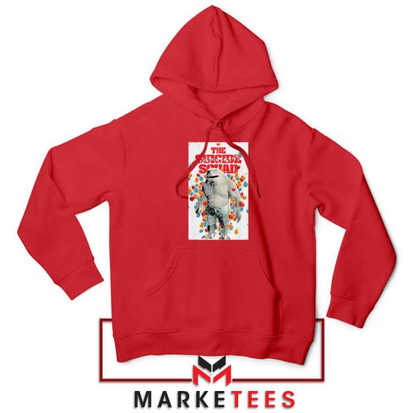 King Shark Poster Red Hoodie