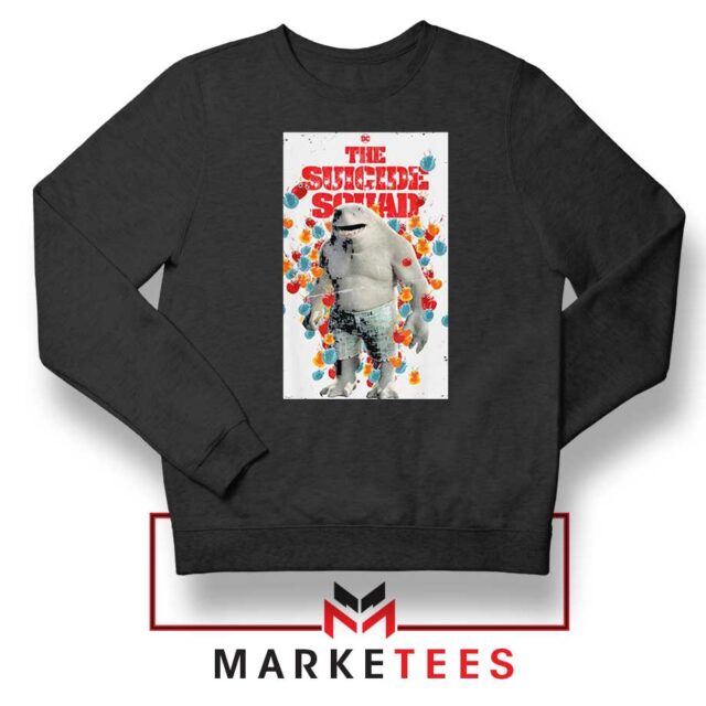 New 2 King Shark Poster Sweatshirt - Exclusive