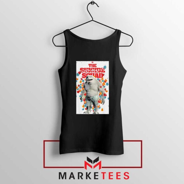 New 4 King Shark Poster Tank Top The Suicide Squad Gifts - Greatest