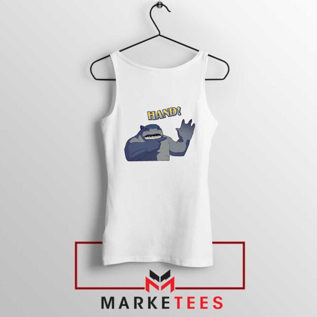 King Shark Says Hand Tank Top