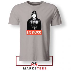 Lil Durk Chicago Rapper Grey Tee