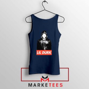 Lil Durk Chicago Rapper Navy Tank Top