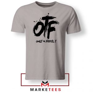 Lil Durk OTF Rap Group Grey Tshirt
