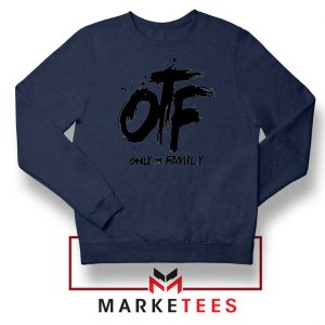 Lil Durk OTF Rap Group Navy Sweatshirt