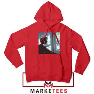 Lil Peep Broken Smile Design Red Jacket