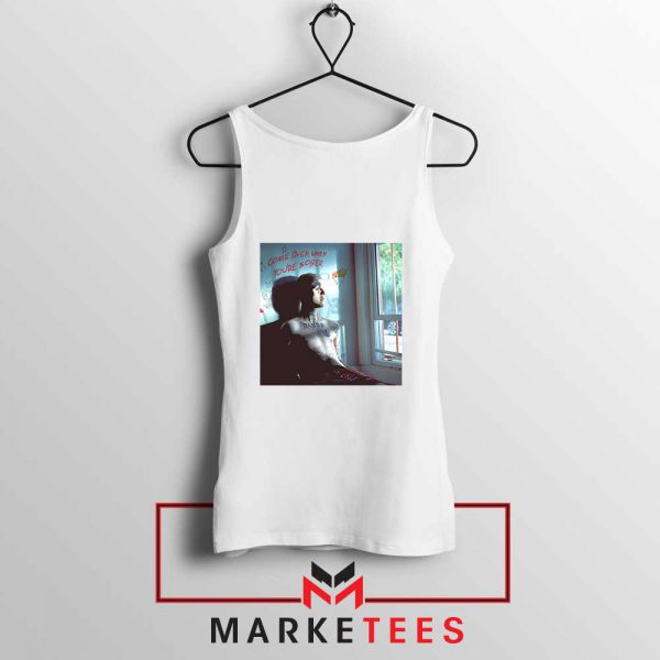 Lil Peep Broken Smile Design Tank Top