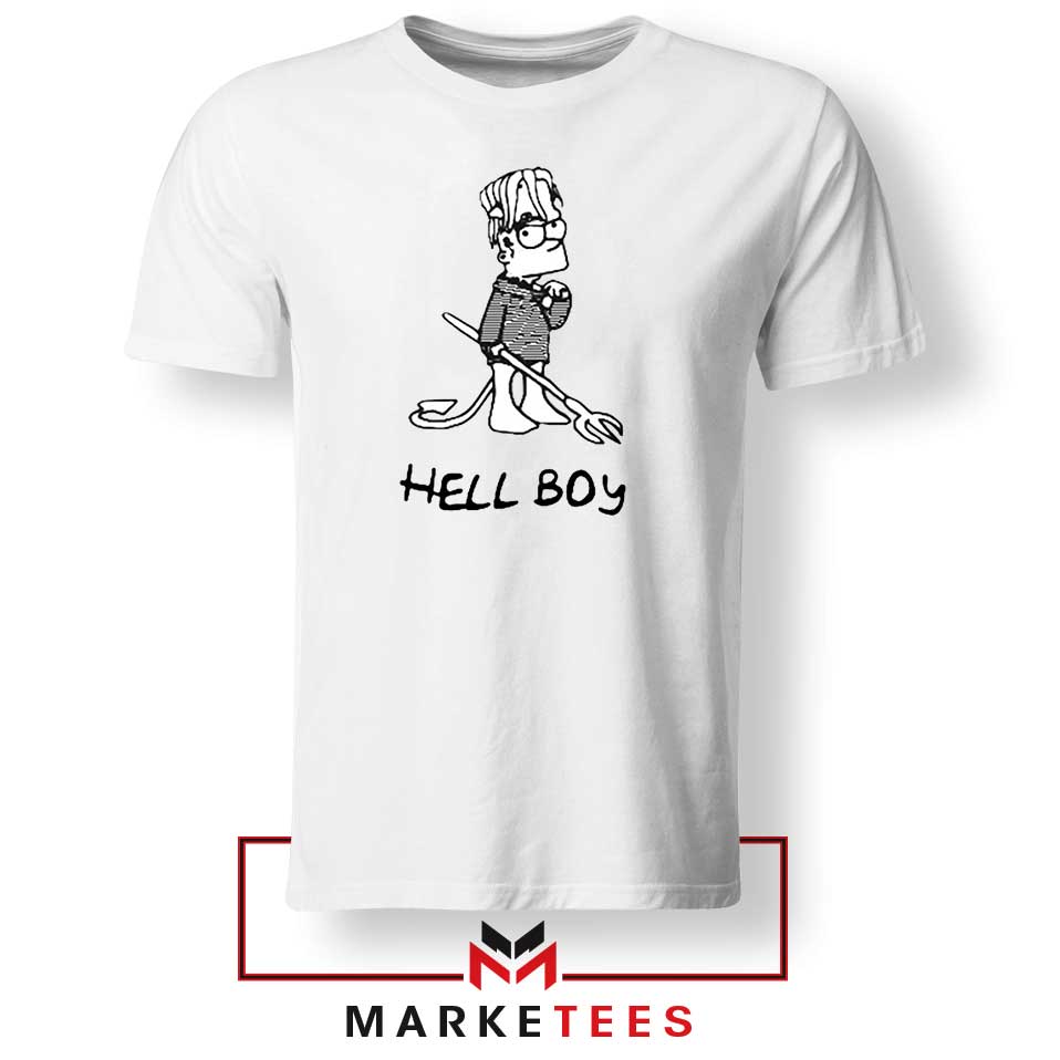 chocola roze Achtervolging Buy Lil Peep Hellboy Simpson Funny Tshirt Mixtape Music