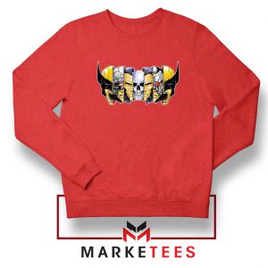 Logan The X Men Red Sweatshirt