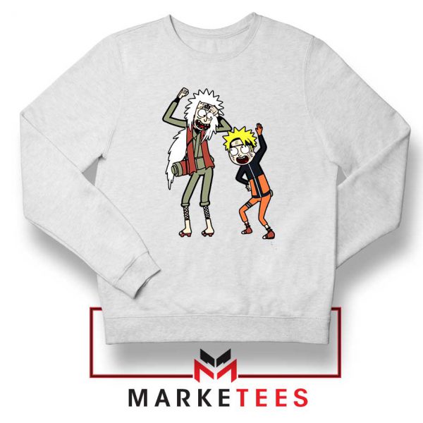 Naruto Rick Morty Design Sweater