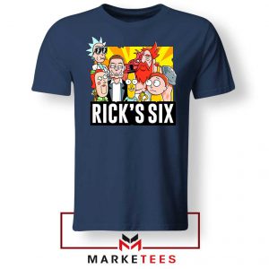 New Design Ricks Six Navy Blue Tshirt