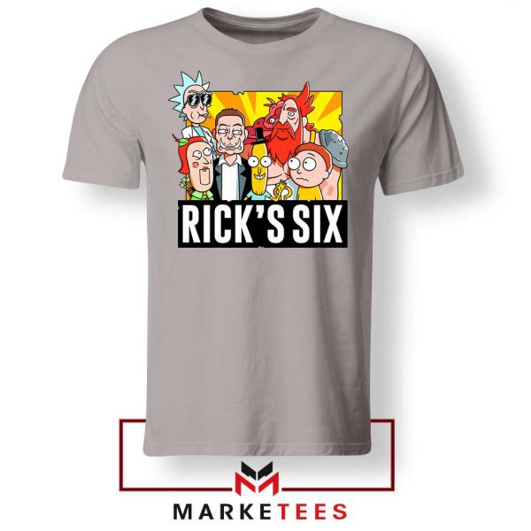 New Design Ricks Six Sport Grey Tshirt
